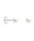 Luna-Pearls - HS1427 - Ohrstecker - 925 Silber rhodiniert - Süßwasser-Zuchtperle