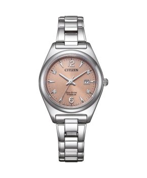 Citizen - EW2601-81Z - Wristwatch - Ladies - Solar - Eco-Drive Titanium