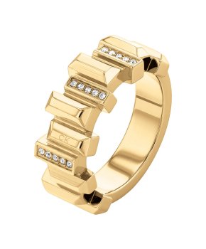 Calvin Klein - 35000333 - Ring - Damen - Edelstahl - gelbgold